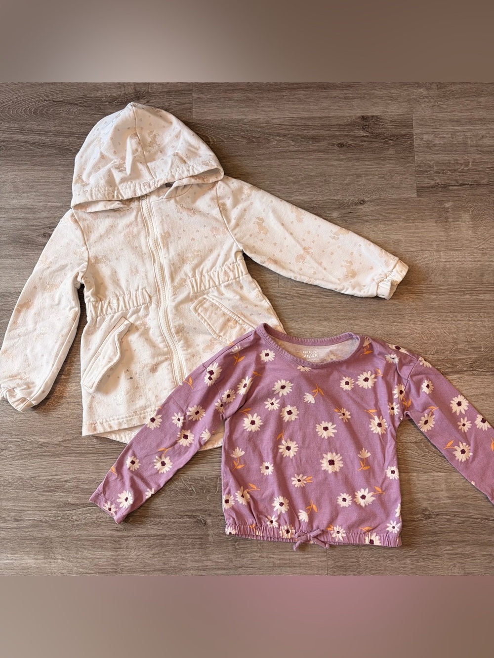 Emma & Elsa/Carter's toddler girls jacket and top